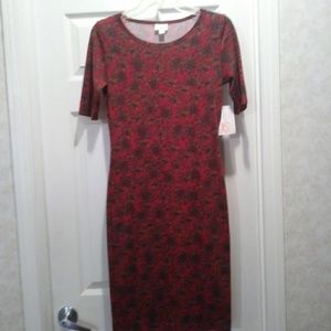 NWT LuLaRoe Soft & Stretchy Julia Tee Dress XS